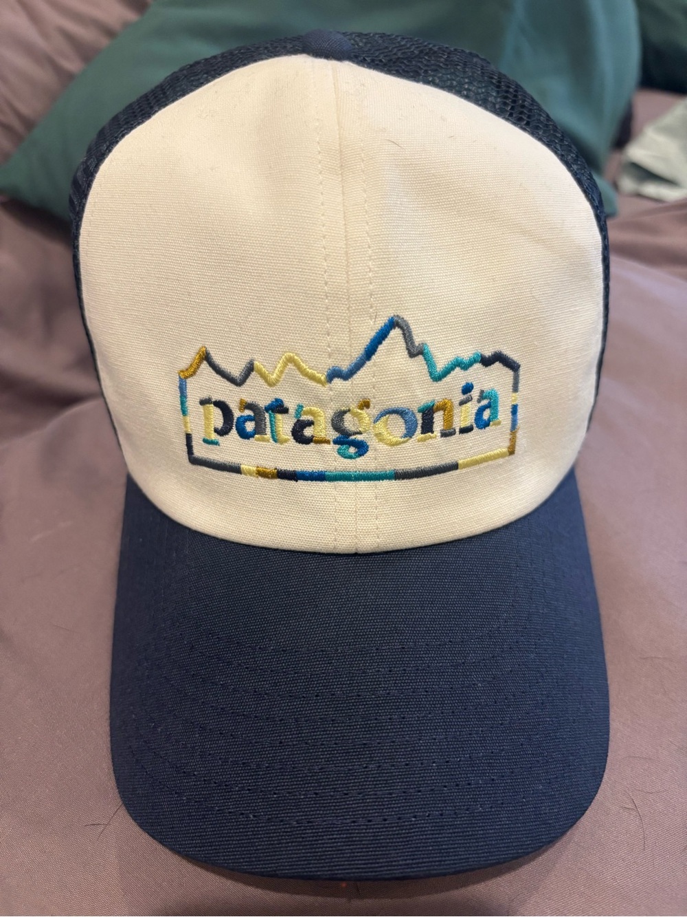 Patagonia Two-Tone Trucker Hat - Navy & White